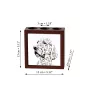 English Setter, Englischer Setter - Stifthalter mit Hund, Schreibtischorganizer mit Aufdruck, personalisierte Schreibtischdekoration der Marke Art-Dog