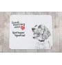 English Springer Spaniel - mouse pad with print, personalized dog-themed mouse pad, unique gadget for an office worker by Art-Dog brand