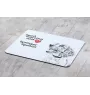 English Springer Spaniel - mouse pad with print, personalized dog-themed mouse pad, unique gadget for an office worker by Art-Dog brand