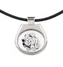 English setter, Lawerack, Laverack - dog necklace, personalized pendant with a photo, unique necklace for women and men by Art-Dog brand