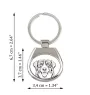 Entlebucher Mountain Dog, Entelbuch Cattle Dog - keychain with a dog, keychain with a print, personalized pendant from the Art-Dog brand