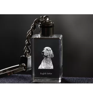 Seter angielski brelok kryształowy z psem Art-Dog