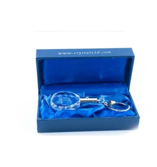 Setter anglais, Setter laverack I - pendentif avec une photo de chien, porte-clés en cristal dans une boîte cadeau, un cadeau unique par Art-Dog