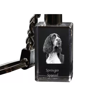 Springer spaniel angielski brelok kryształowy z psem Art-Dog