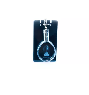 English Springer Spaniel - pendant with a photo of a dog, crystal key ring in a gift box, a unique gift by Art-Dog