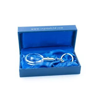 English Springer Spaniel - Anhänger mit einem Foto eines Hundes, Schlüsselanhänger aus Kristall in einer Geschenkbox, ein einzigartiges Geschenk von Art-Dog