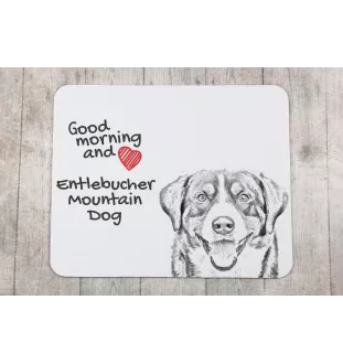 Bouvier de l'Entlebuch - tapis de souris personnalisé avec impression, tapis de souris personnalisé avec chien, accessoire unique pour employé de bureau de la marque Art-Dog