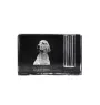English Setter, Englischer Setter - Stifthalter, Kristallorganizer mit Hundefoto, einzigartige Schreibtischdekoration der Marke Art-Dog