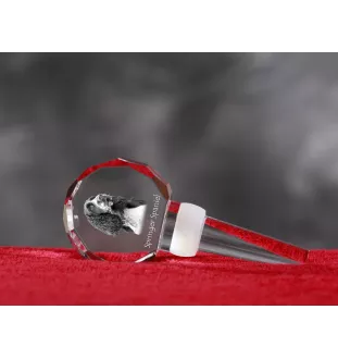 English Springer Spaniel, Springer anglais - Bouchon de bouteille en cristal, bouchon de vin unique avec photo, cadeau personnalisé pour sommelier par la marque Art-Dog