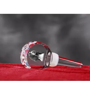 English Springer Spaniel, Springer anglais - Bouchon de bouteille en cristal, bouchon de vin unique avec photo, cadeau personnalisé pour sommelier par la marque Art-Dog