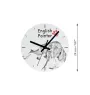 Entlebucher Mountain Dog, Entelbuch Cattle Dog - wall clock with a dog, shelf clock with a print, personalized home decoration from the Art-Dog brand