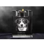 Entlebucher Sennenhund - Kerzenhalter mit Hundefoto, Teelichthalter aus Kristall, personalisiertes Geschenk der Marke Art-Dog