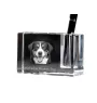 Entlebucher Mountain Dog, Entelbuch Cattle Dog - Pen stand, crystal organiser with dog photo, unique desk decoration by Art-Dog brand