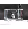 Entlebucher Mountain Dog, Entelbuch Cattle Dog - Pen stand, crystal organiser with dog photo, unique desk decoration by Art-Dog brand