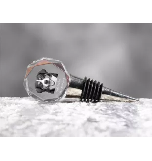 Entlebucher stopper kryształowy  do wina z psem Art-Dog