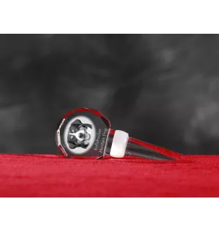 Entlebucher Mountain Dog, Entelbuch Cattle Dog - Crystal bottle stopper, unique wine stopper with photo, personalised gift for sommelier by Art-Dog brand