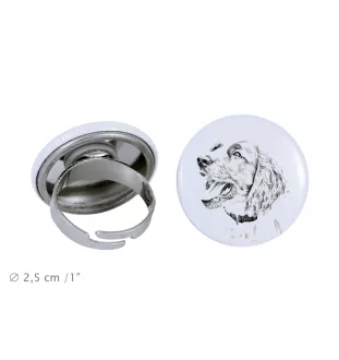 English Springer Spaniel, Springer anglais - bijoux pour femmes avec l'image d'un chien, produit fait à la main, possibilité d'ajouter sa propre photo, marque Art-Dog