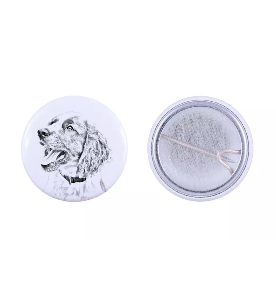 English Springer Spaniel, Springer anglais - badge avec votre chien, ajoutez votre propre photo, marque Art-Dog