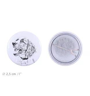 English Springer Spaniel, Springer anglais - badge avec votre chien, ajoutez votre propre photo, marque Art-Dog