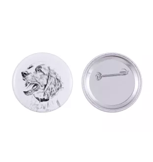 English Springer Spaniel, Springer anglais - badge avec votre chien, ajoutez votre propre photo, marque Art-Dog