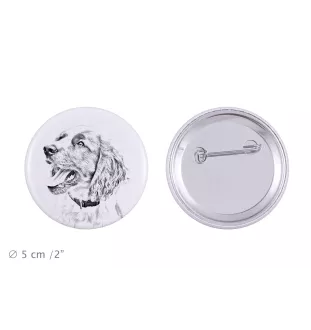 English Springer Spaniel, Springer anglais - badge avec votre chien, ajoutez votre propre photo, marque Art-Dog