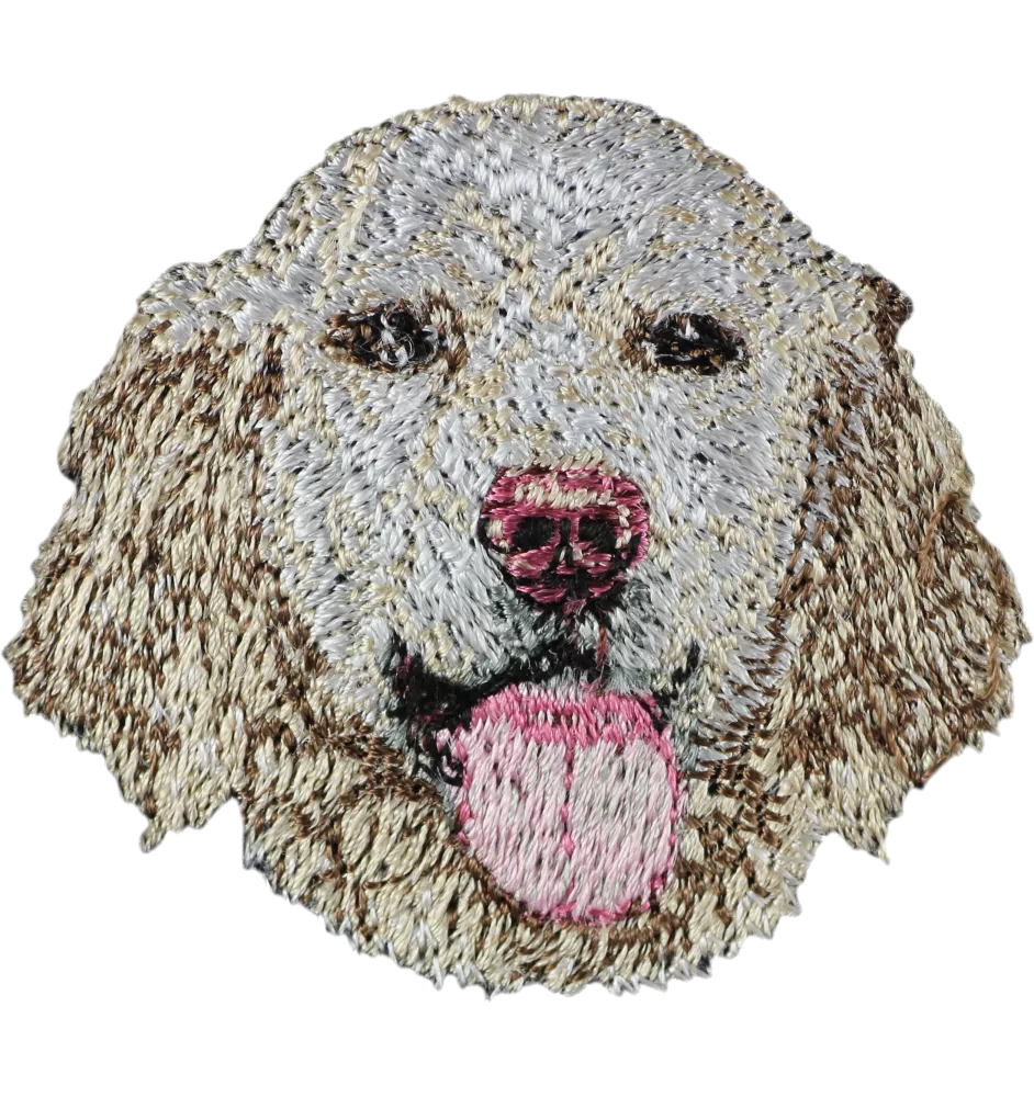 English Setter, Englischer Setter - Hund geformtes Aufnäher, besticktes Patch, einzigartiges Dekor für den Rucksack der Marke Art-Dog