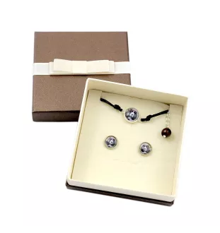 English Springer Spaniel - a set of jewelry with your photo, a woman's ornament, handmade item, a product made with passion for creating the Art-Dog brand.