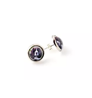 English Springer Spaniel - a set of jewelry with your photo, a woman's ornament, handmade item, a product made with passion for creating the Art-Dog brand.