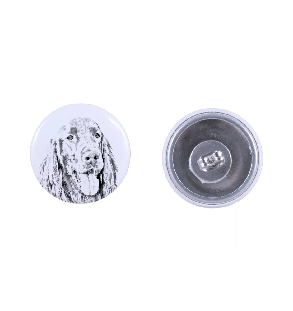 English setter, Lawerack, Laverack I - unique dog earrings, your pet on a keychain, Art-Dog's own brand