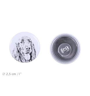 Setter anglais, Setter laverack I - boucles d'oreilles uniques avec un chien, votre animal de compagnie sur un porte-clés, marque propre Art-Dog