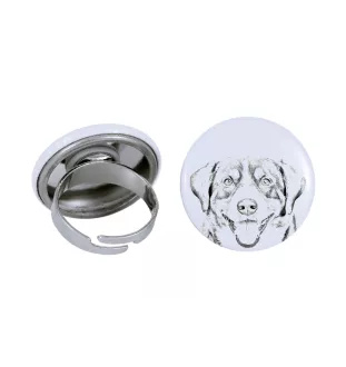 Entlebucher Mountain Dog, Entelbuch Cattle Dog - women's jewelry with a dog portrait, handmade product, possibility to add your own photo, Art-Dog brand