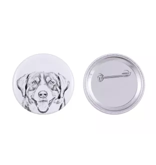 Entlebucher przypinka z psem duża Art-Dog