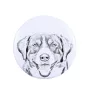 Entlebucher Mountain Dog, Entelbuch Cattle Dog - pin with your dog, add your own photo, Art-Dog brand