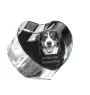 Bouvier de l'Entlebuch - une photo de chien dans un cristal, un cœur en cristal, un cadre photo exceptionnel de la marque Art-Dog