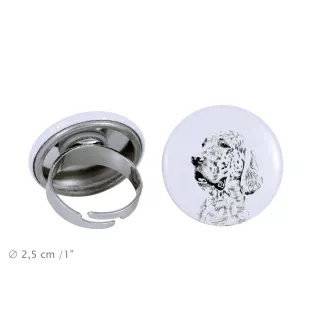 Setter anglais, Setter laverack - bijoux pour femmes avec l'image d'un chien, produit fait à la main, possibilité d'ajouter sa propre photo, marque Art-Dog