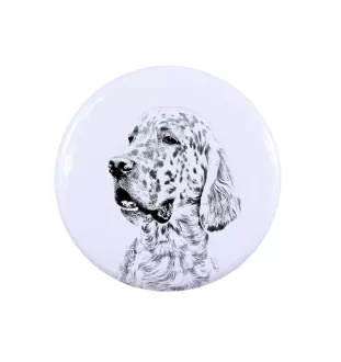 English setter, Lawerack, Laverack - women's jewelry with a dog portrait, handmade product, possibility to add your own photo, Art-Dog brand