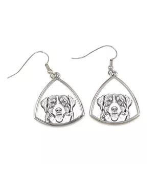 Entlebucher kolczyki ze zdjęciem psa Art-Dog