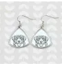 Entlebucher Sennenhund - Hund Ohrringe, hängende Ohrringe mit Bild, personalisierter Schmuck mit dem Aufdruck der Marke Art-Dog