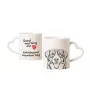 Entlebucher Mountain Dog, Entelbuch Cattle Dog - cup with a dog, adorable cup with a heart-shaped handle, universal gift from the Art-Dog brand