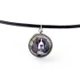 Springer spaniel angielski naszyjnik w pudełku ze zdjęciem Art-Dog