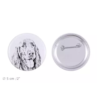 English setter, Lawerack, Laverack I - pin with your dog, add your own photo, Art-Dog brand