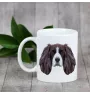 English Springer Spaniel - Becher mit einem Bild und dem Schriftzug geometrischer Hund Art-Dog
