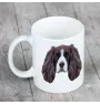 English Springer Spaniel - cup with a geometric dog image and the inscription Art-Dog