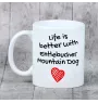 Entlebucher Sennenhund - Tasse mit Hund, Tasse mit Bild, personalisiertes Geschenk der Marke Art-Dog