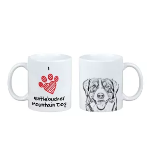 Entlebucher Sennenhund - Tasse mit Hund, entzückende Tasse mit Grafik, Geschenk mit Ihrem Foto von der Marke Art-Dog