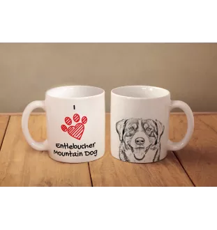 Entlebucher Sennenhund - Tasse mit Hund, entzückende Tasse mit Grafik, Geschenk mit Ihrem Foto von der Marke Art-Dog