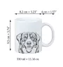 Entlebucher Sennenhund - Tasse mit Hund, fröhliche Tasse für Hundeliebhaber, personalisiertes Geschenk der Marke Art-Dog