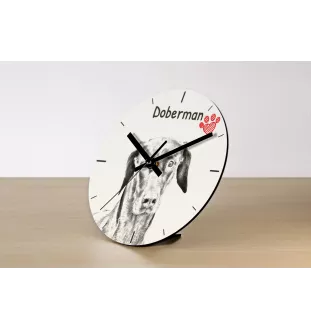 Setter anglais, Setter laverack - horloge murale avec chien, horloge de table avec impression, décoration personnalisée de la maison de la marque Art-Dog