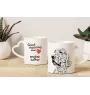 Setter anglais, Setter laverack - tasse avec chien, une tasse adorable avec une anse en forme de cœur, un cadeau universel de la marque Art-Dog