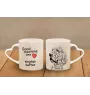 Setter anglais, Setter laverack - tasse avec chien, une tasse adorable avec une anse en forme de cœur, un cadeau universel de la marque Art-Dog
